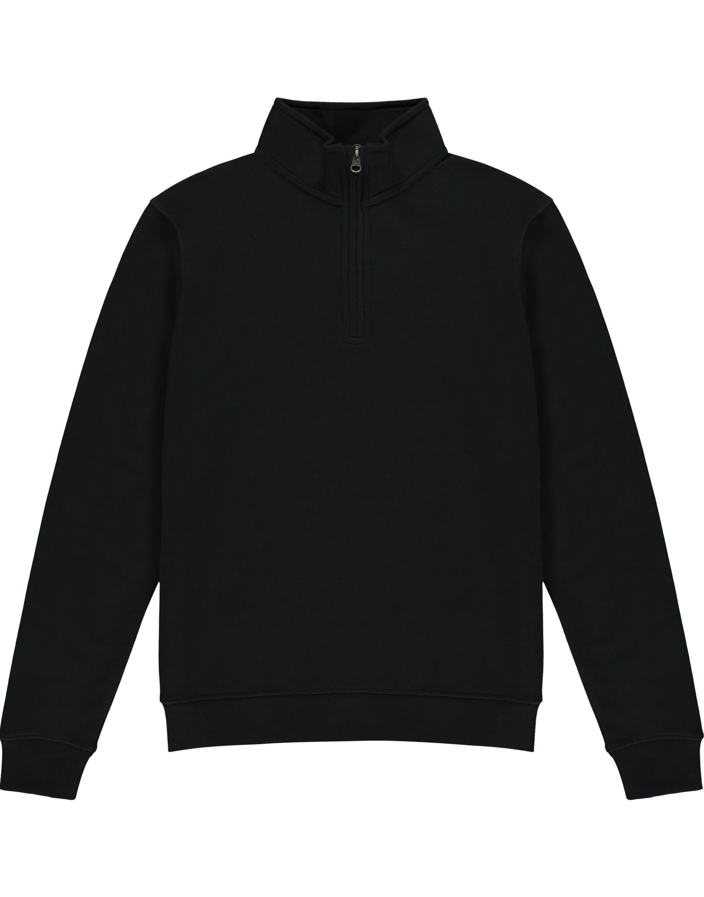 KK335 Men's 1/4 Zip Sweatshirt - Black