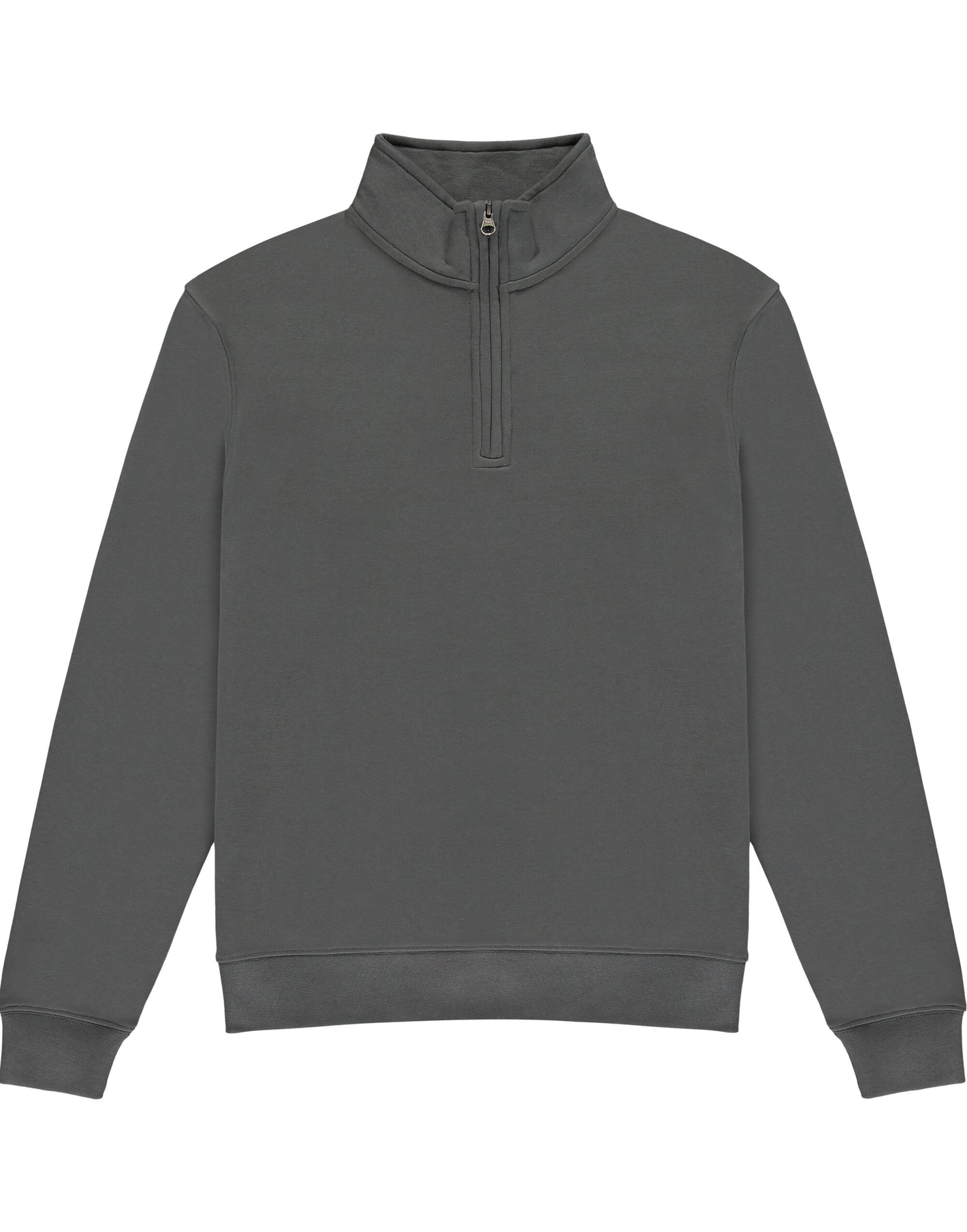 KK335 Men's 1/4 Zip Sweatshirt - Dark Grey