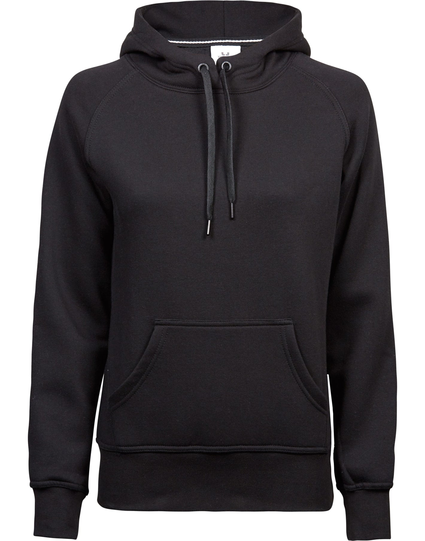 Ladies' Hooded Sweatshirt - Black