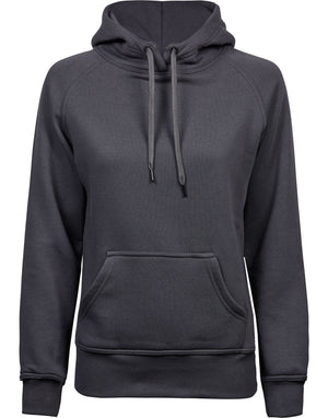 Ladies' Hooded Sweatshirt - Dark Grey