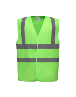 HVW100EV Enhanced Hi-Vis Vest - Lime