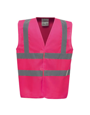 HVW100EV Enhanced Hi-Vis Vest - Pink