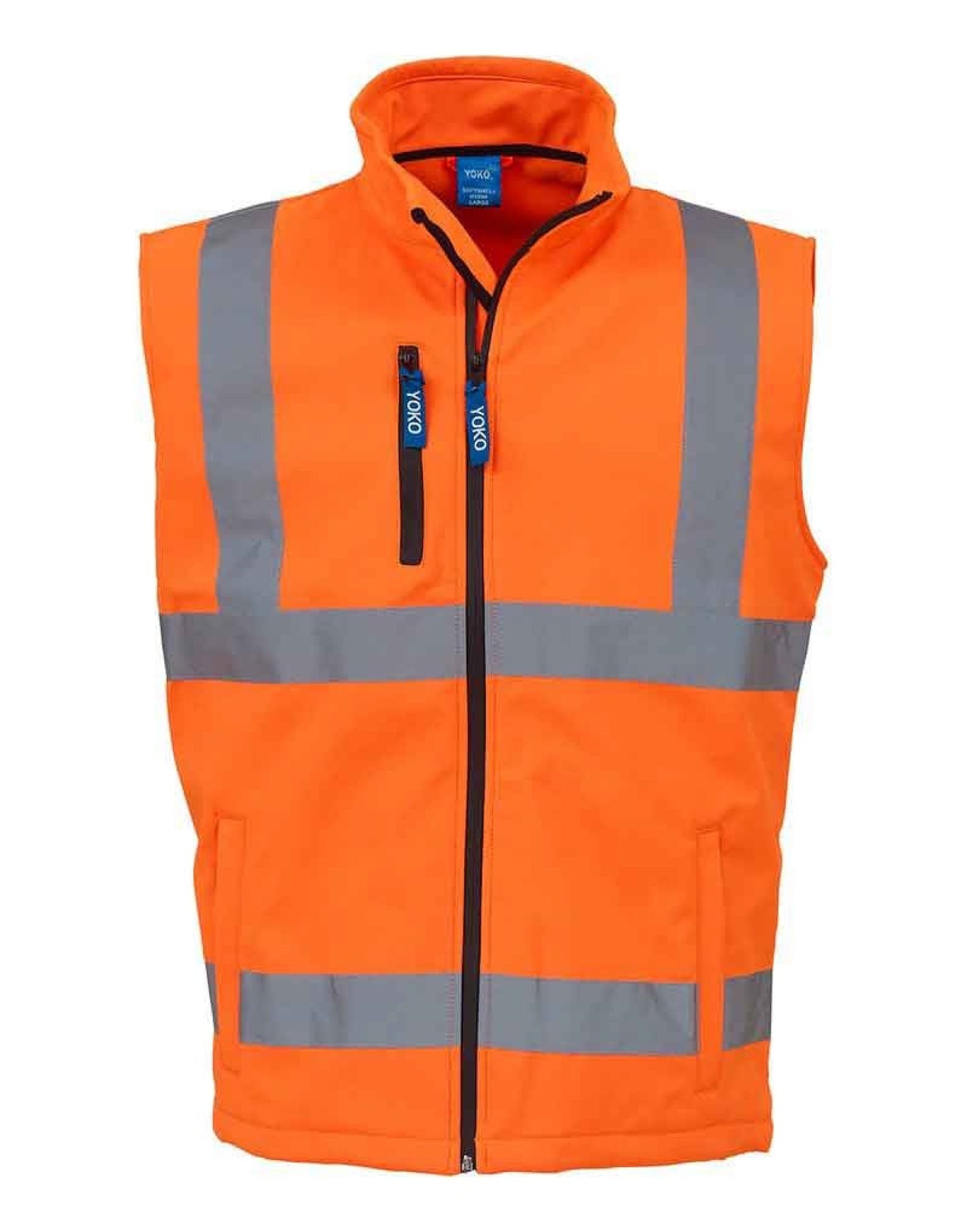 HV006 Softshell Bodywarmer - Hi Vis Orange