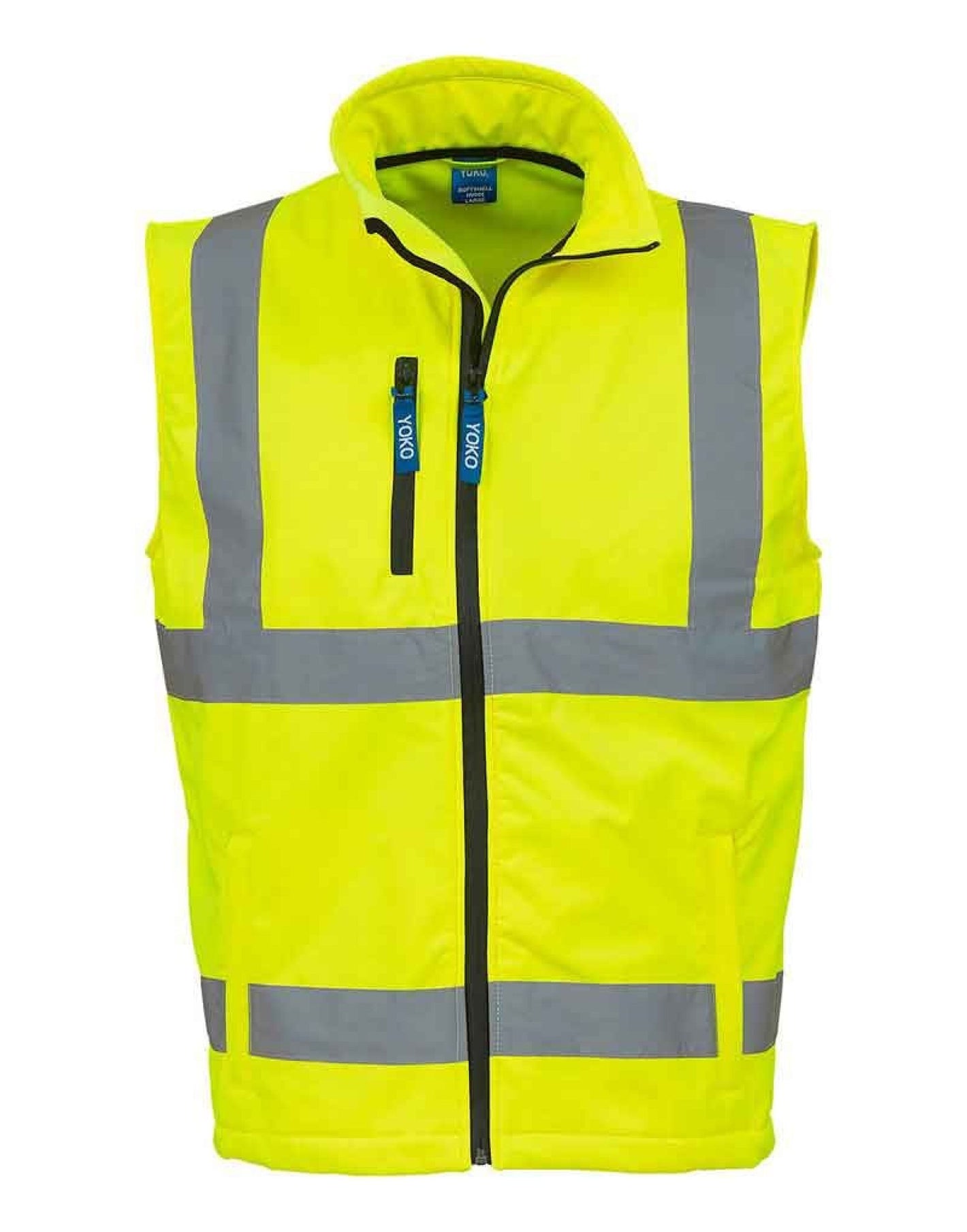 HV006 Softshell Bodywarmer - Hi Vis Yellow