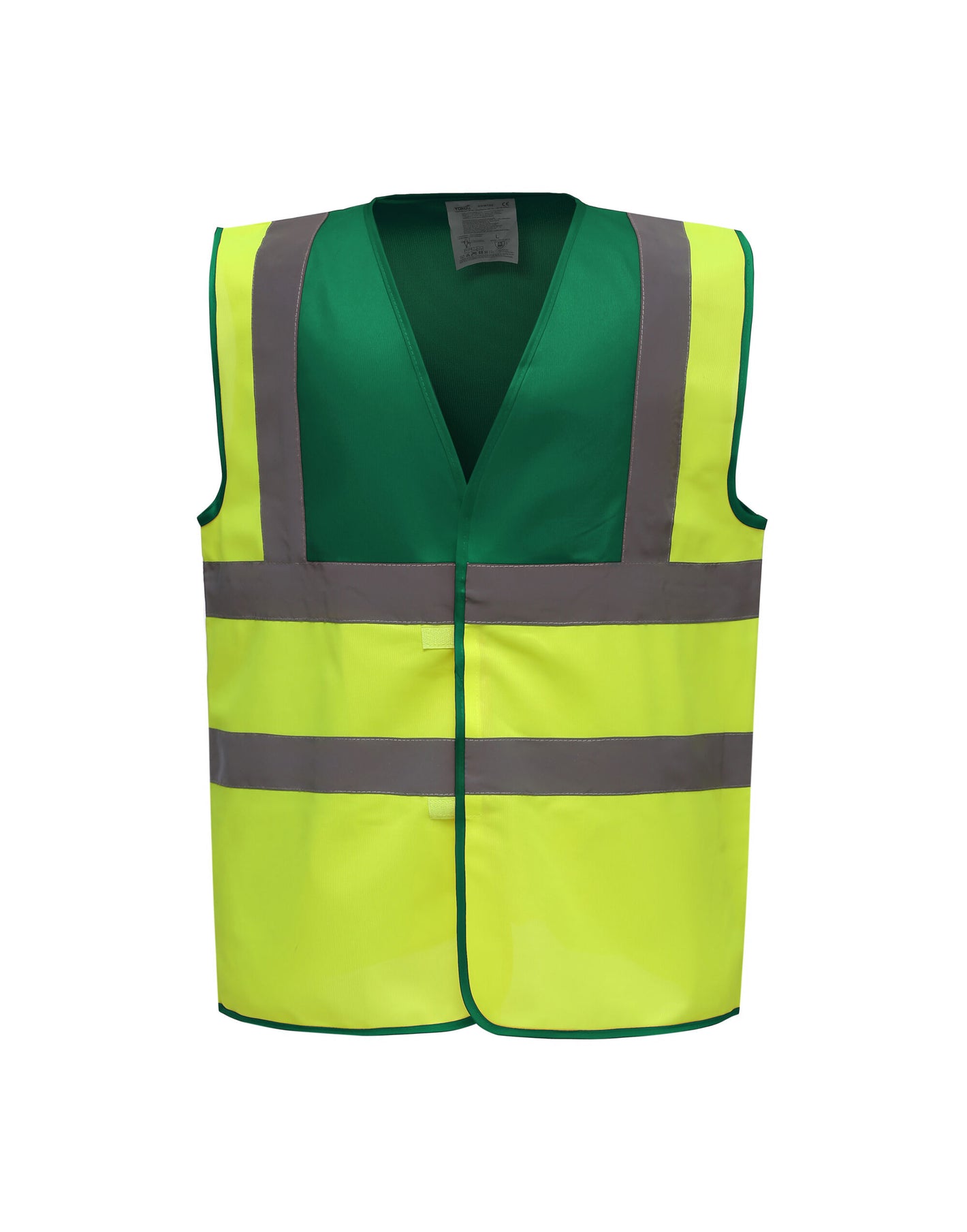 HVW100TT Two Tone Class 1 Hi-Vis Vest Yellow/Green