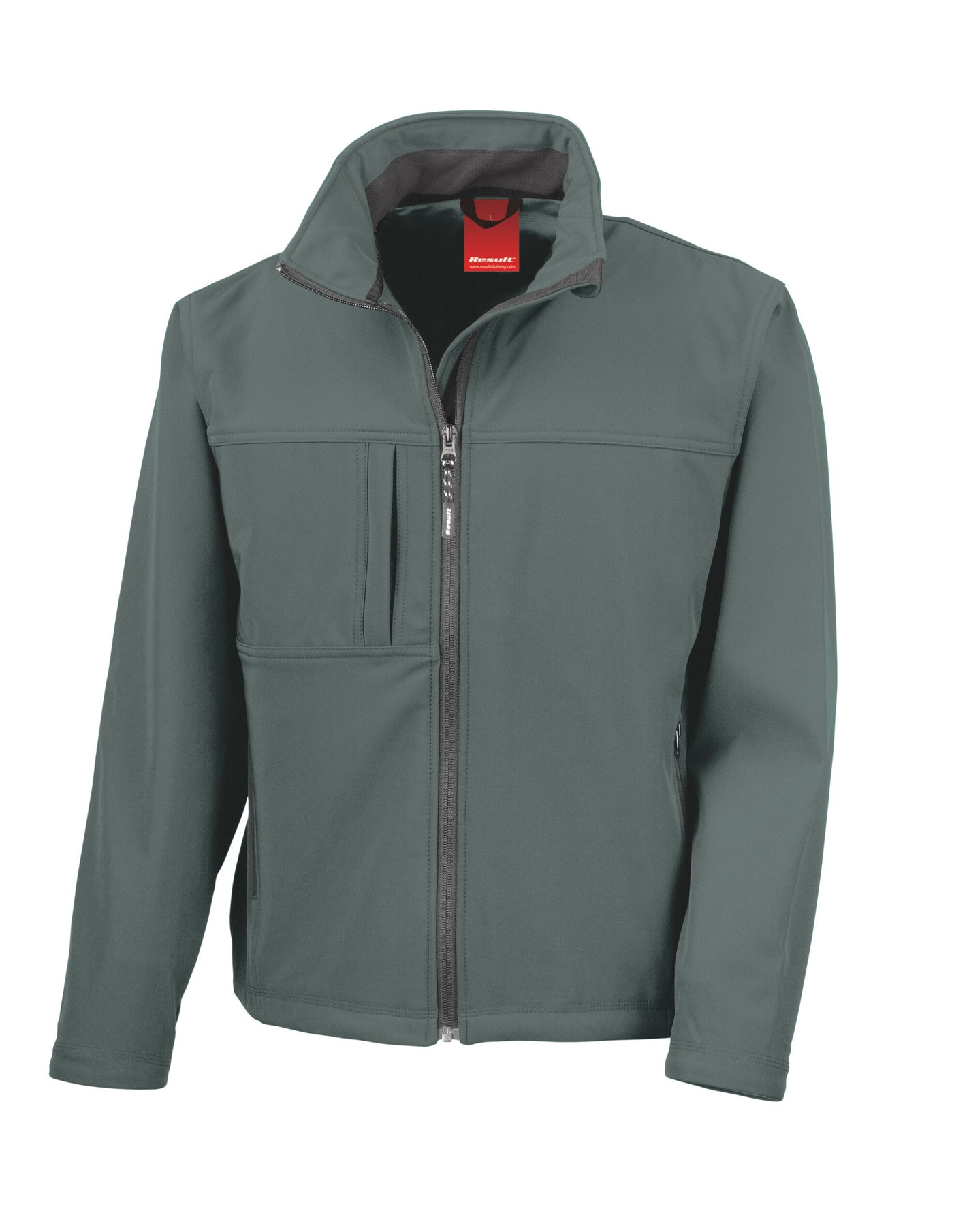 R121M Men's Classic Softshell Jacket - Grey