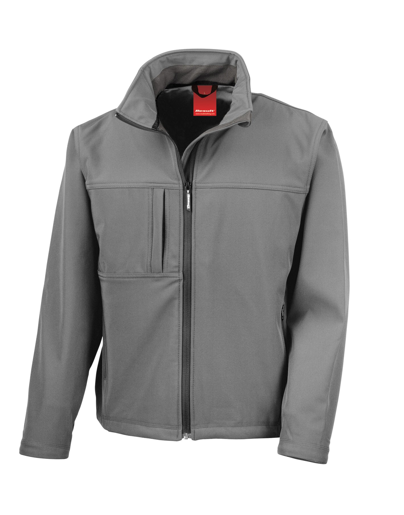 R121M Men's Classic Softshell Jacket - Workguard Grey