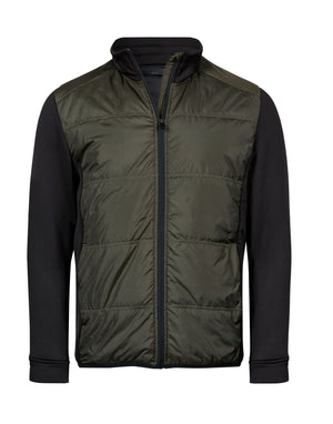 Men's Hybrid-Stretch Jacket - Deep Green