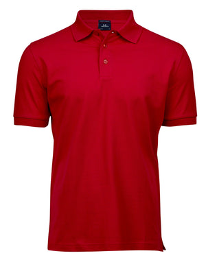 Men's Luxury Stretch Polo - Red