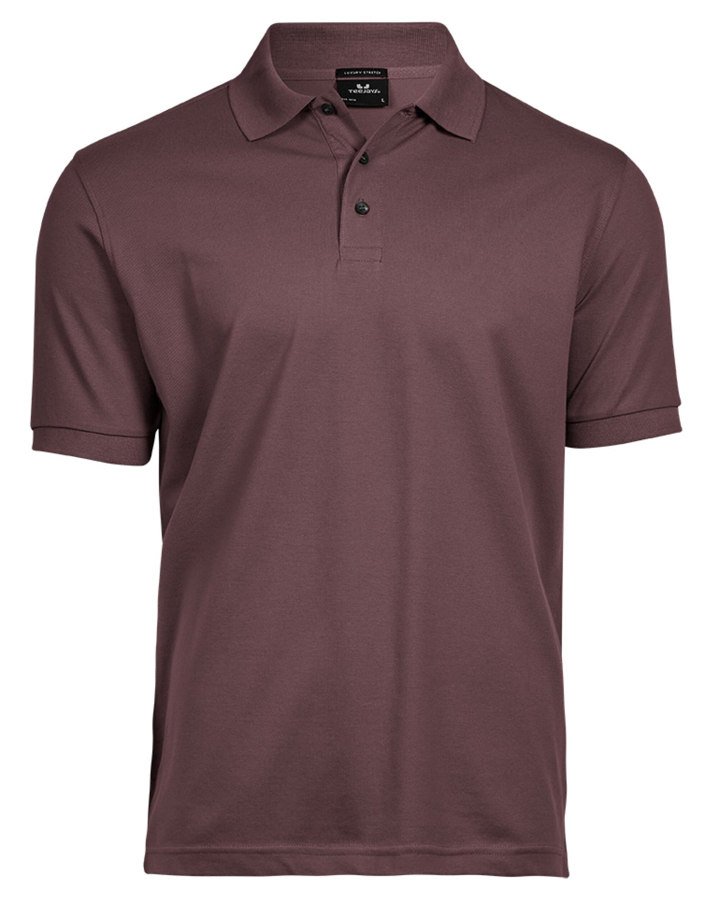 Men's Luxury Stretch Polo - Grape