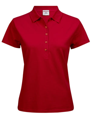 Ladies' Luxury Stretch Polo - Red