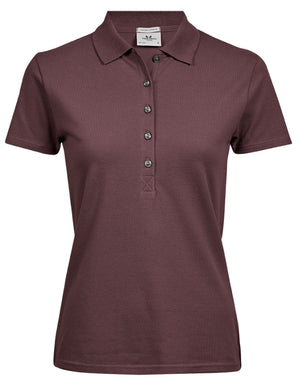 Ladies' Luxury Stretch Polo - Grape