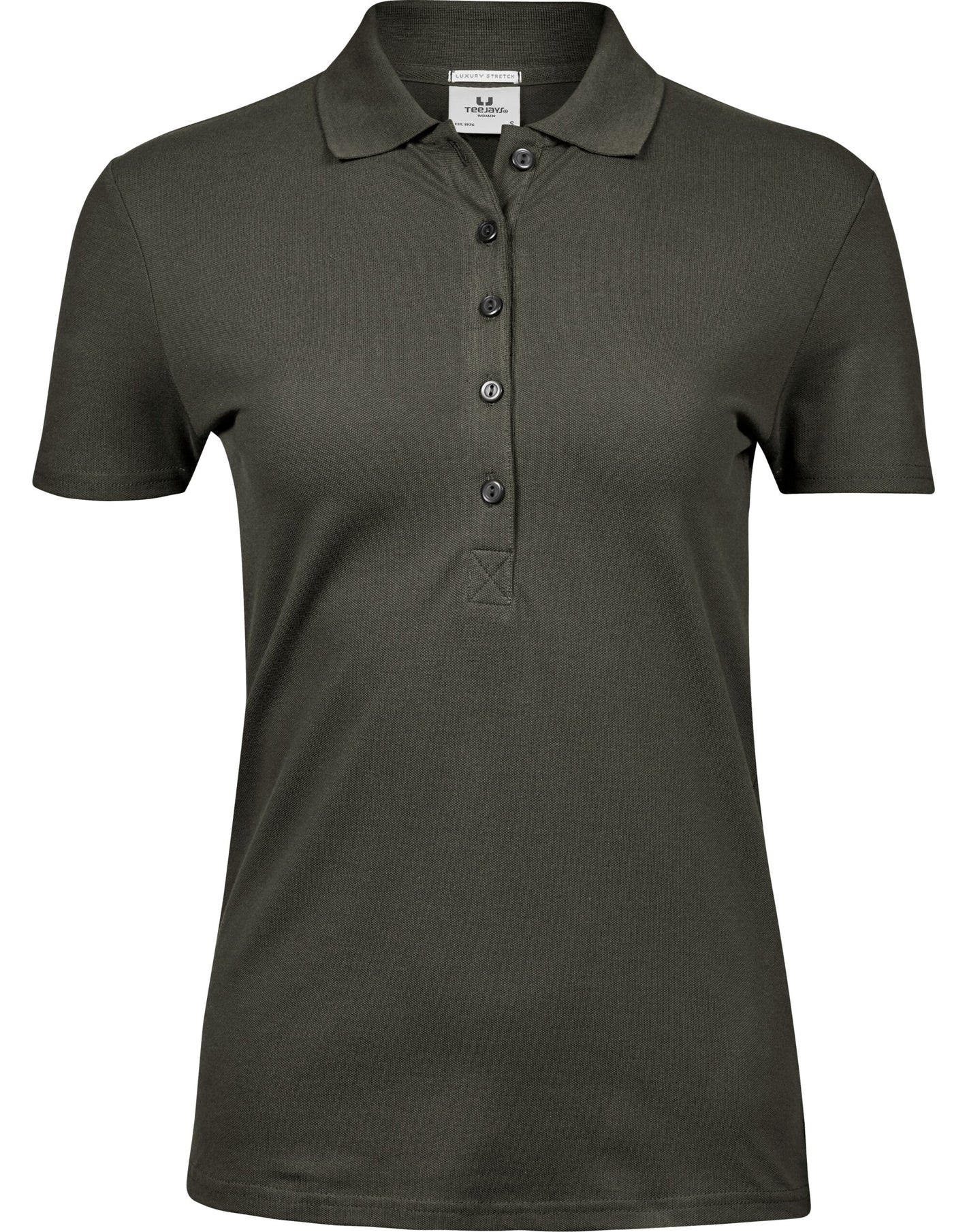 Ladies' Luxury Stretch Polo - Deep Green