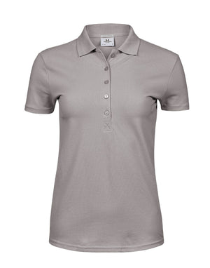 Ladies' Luxury Stretch Polo - Stone