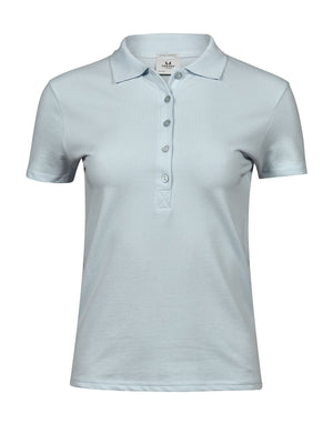 Ladies' Luxury Stretch Polo - Ice Blue