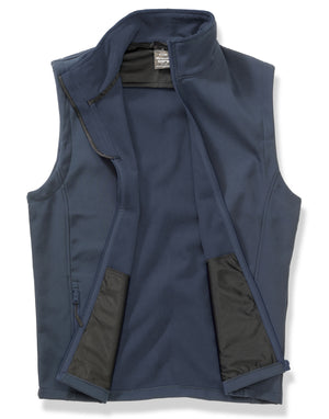 R232M Men's Printable Softshell Bodywarmer - Navy/Navy