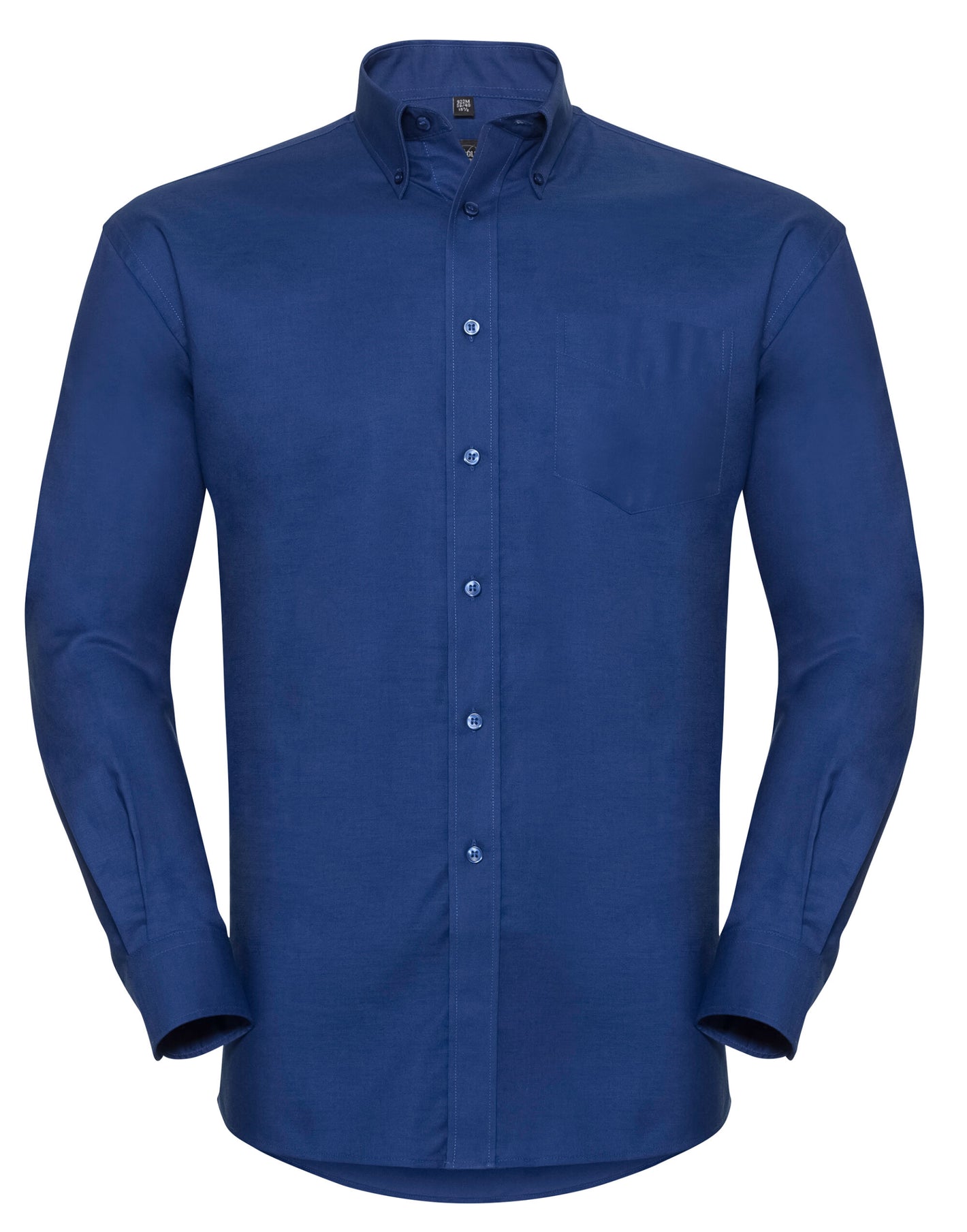 932M Men's Long Sleeve Classic Oxford Shirt - Bright Royal