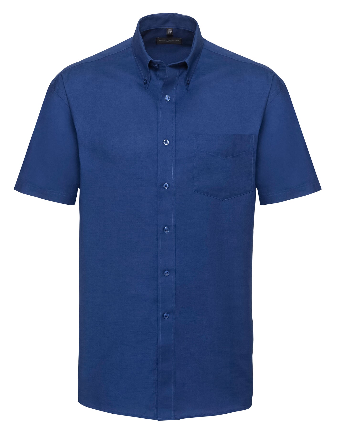 933M Men's Short Sleeve Classic Oxford Shirt - Bright Royal