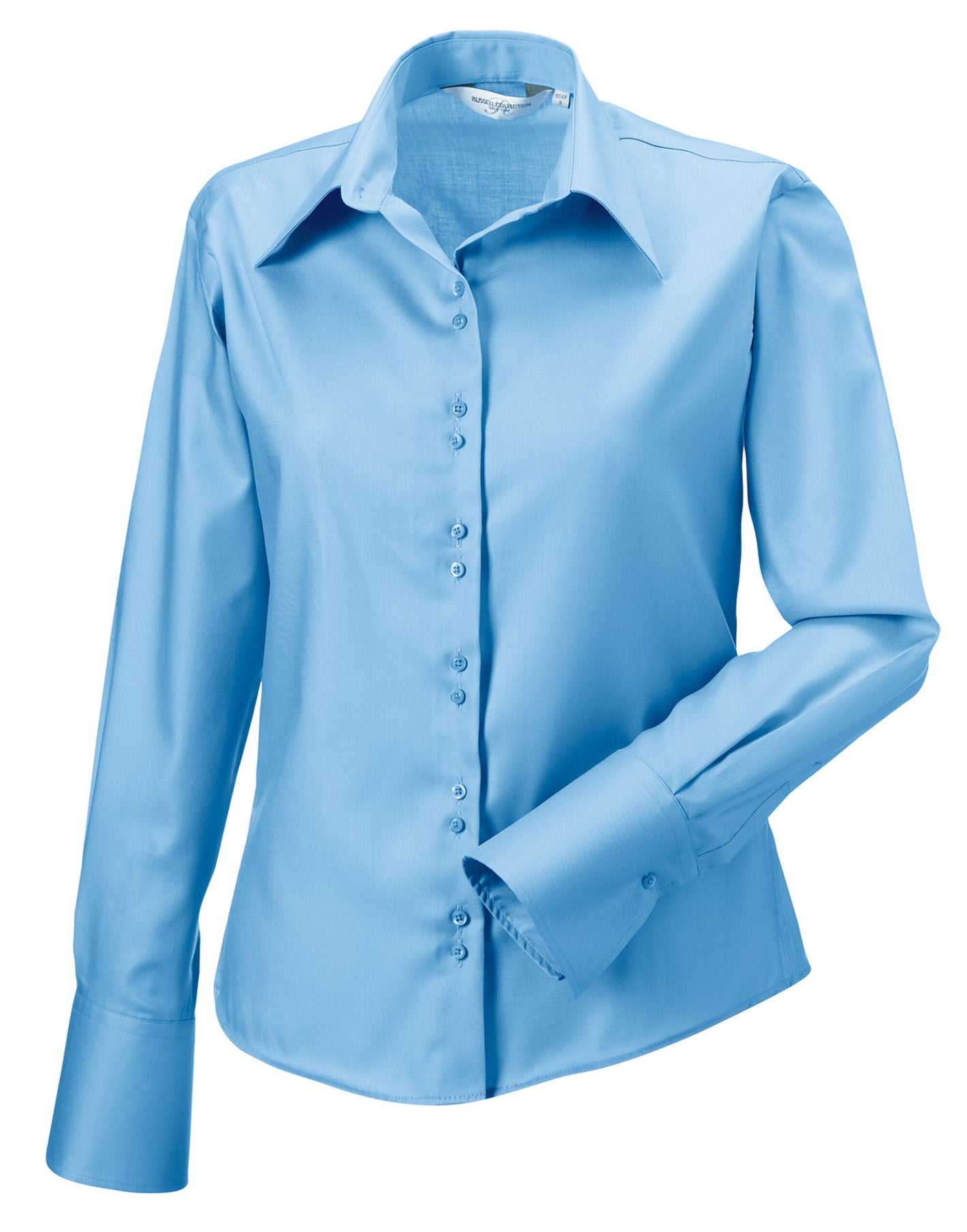 Ladies' Long Sleeve Ultimate Non-Iron Shirt - Bright Sky