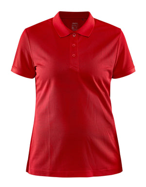 CR1909139 Craft Ladies' Core Unify Polo Shirt - Bright Red