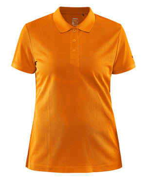 CR1909139 Craft Ladies' Core Unify Polo Shirt - Tiger Melange