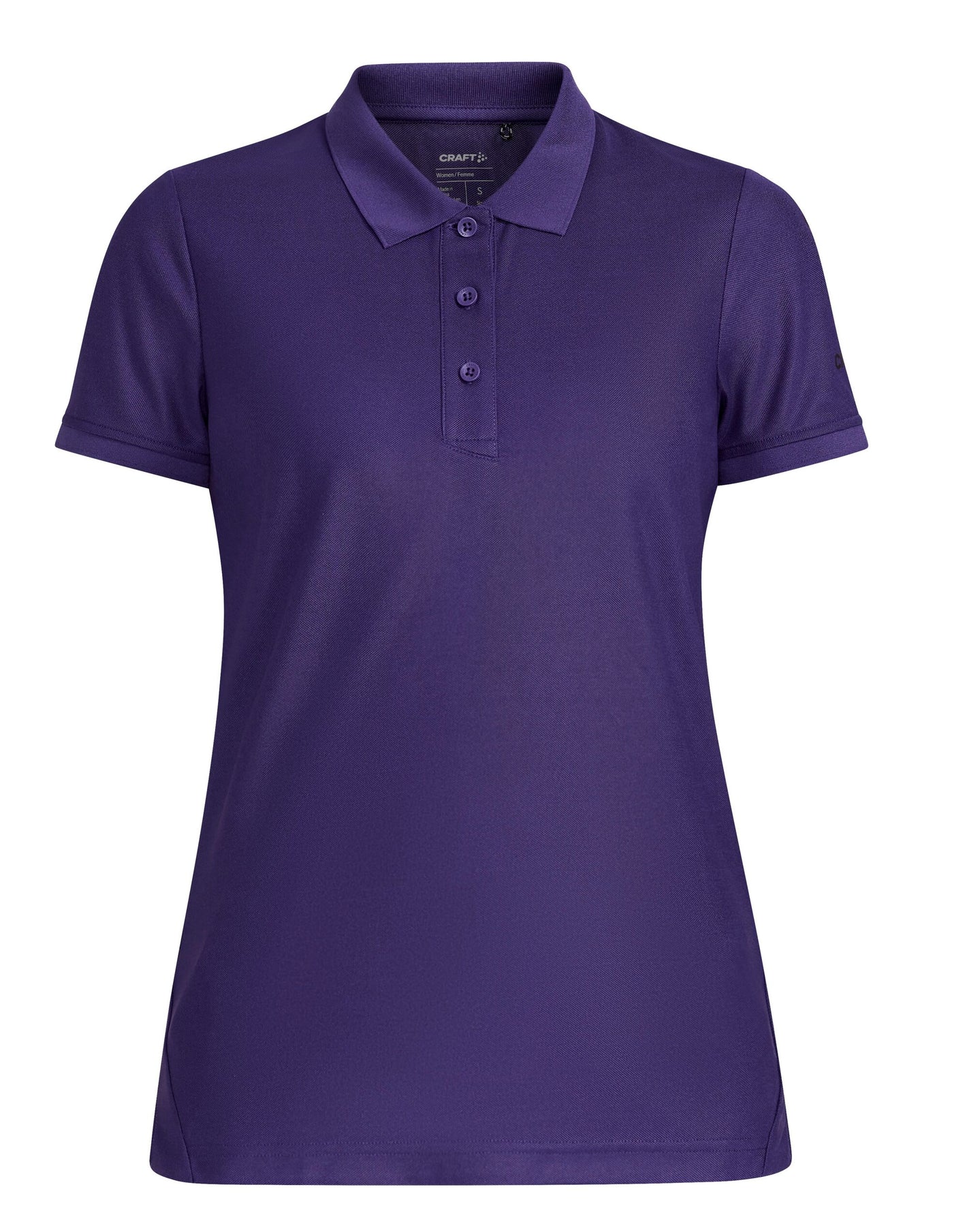 CR1909139 Craft Ladies' Core Unify Polo Shirt - True Purple