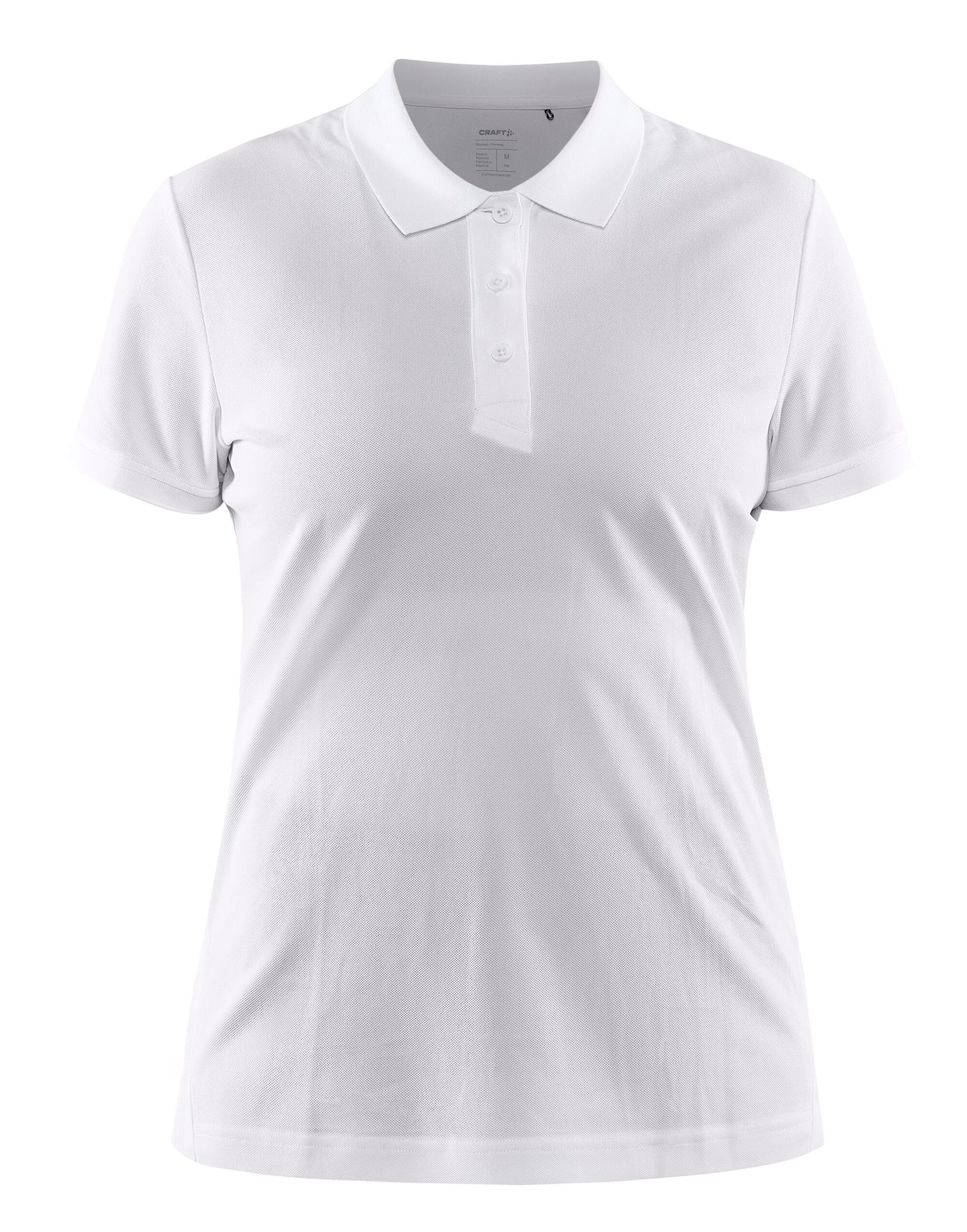 CR1909139 Craft Ladies' Core Unify Polo Shirt - White