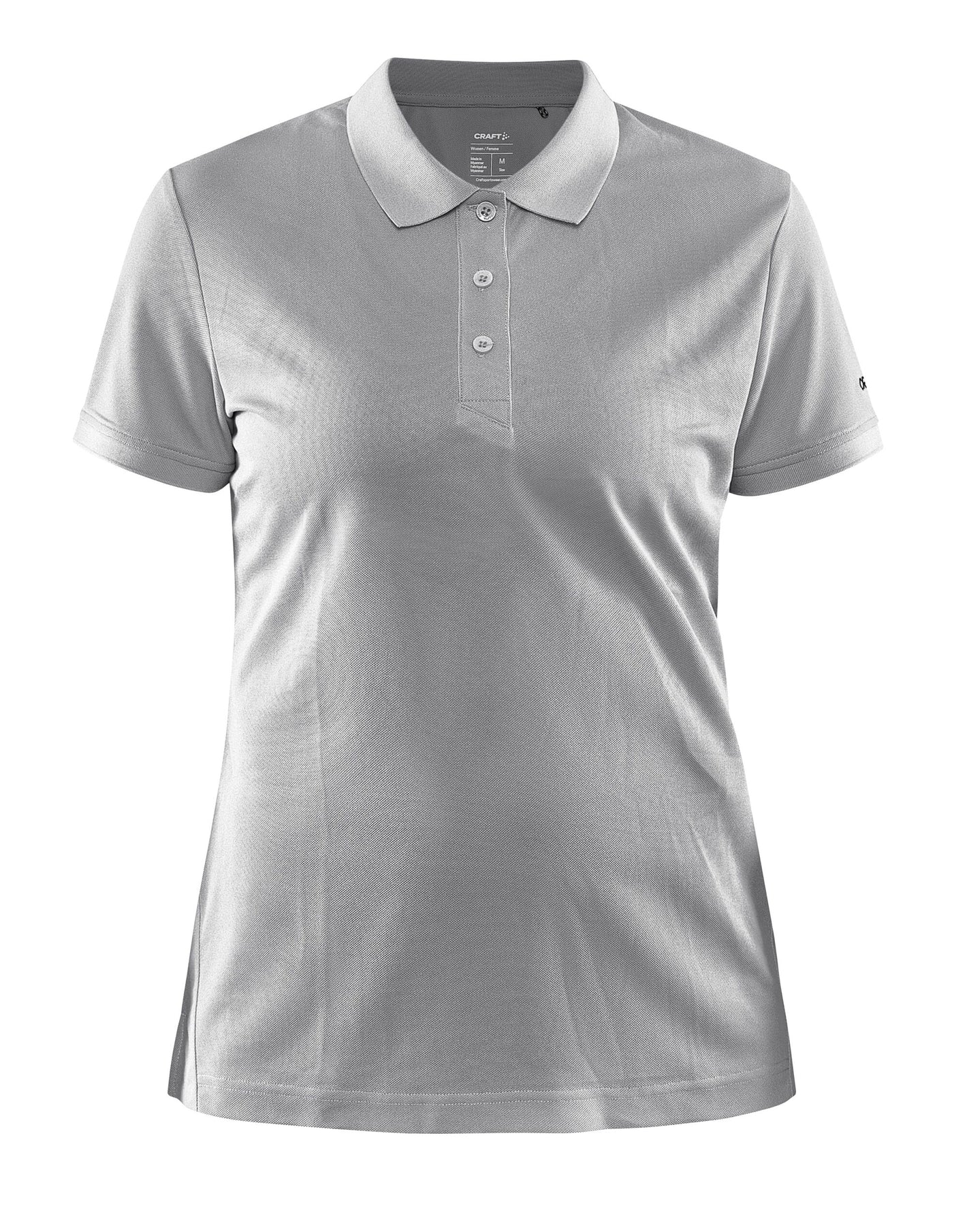CR1909139 Craft Ladies' Core Unify Polo Shirt - Grey Melange