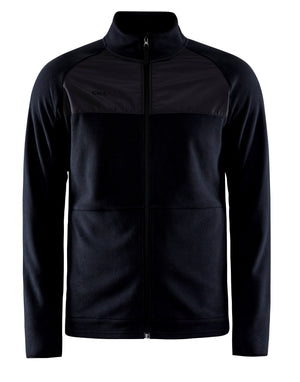 CR1910396 Craft Men's ADV Explore Fleece Midlayer - Black/ Granite