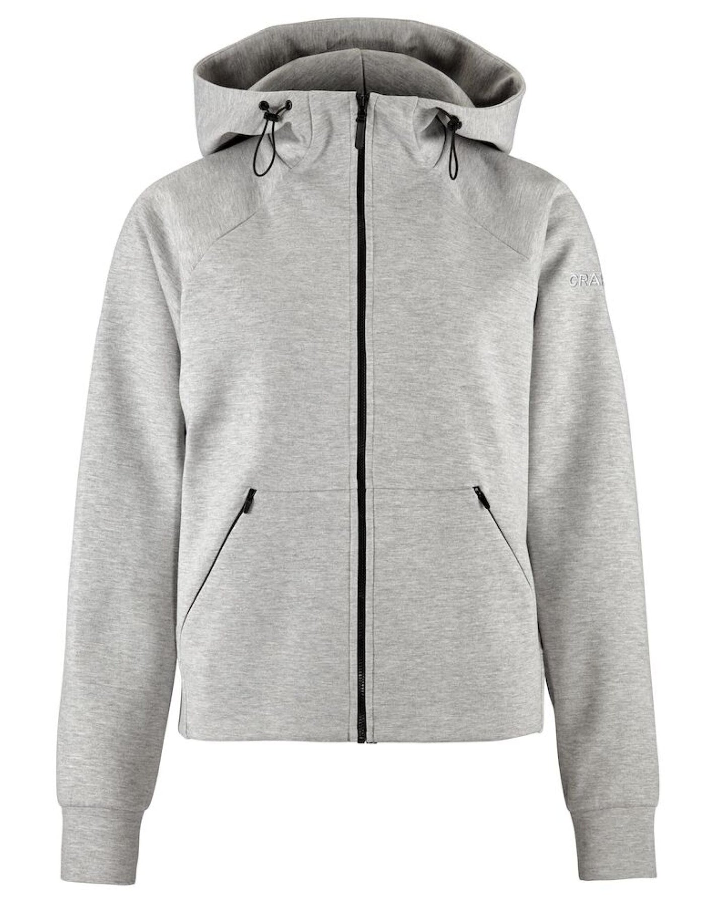 CR1914701 Craft Ladies ADV Join FZ Hoodie - Grey Melange