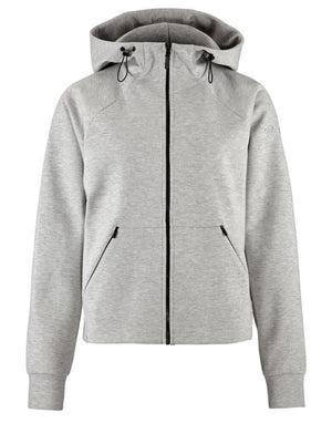 CR1914701 Craft Ladies ADV Join FZ Hoodie - Grey Melange