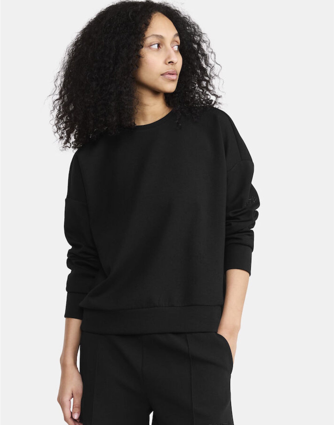 CR1914770 Craft Ladies ADV Join RN Sweatshirt - Black