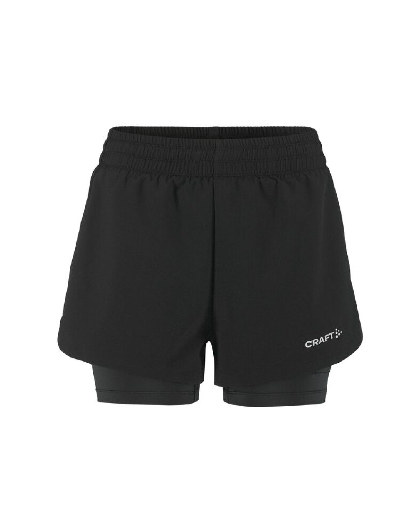 CR1915946 Craft Ladies ADV Essence 2-In-1 Shorts 2 - Black