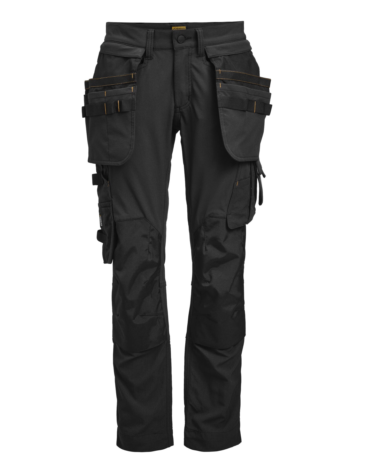 JM2371 Jobman Womens Craftsman Trousers Stretch - Black