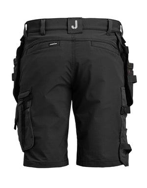 JM2397 Jobman Craftsman Shorts 4-Way Stretch - Black