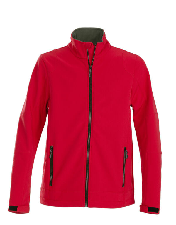 PE2261044 Printer Mens Trial Softshell Jacket - Red