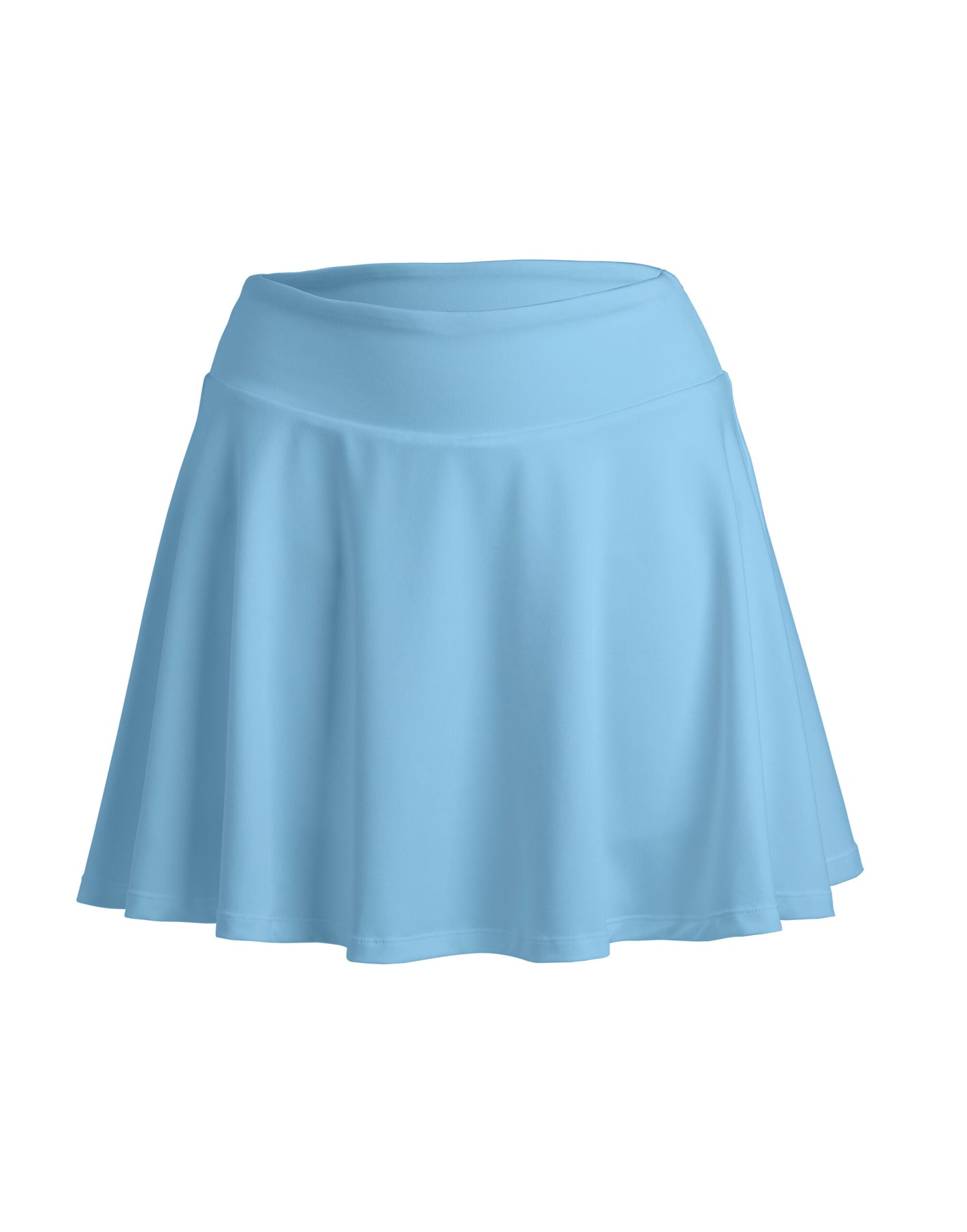 S797F Spiro Recycled Ladies Fitness Skort - Dusky Blue