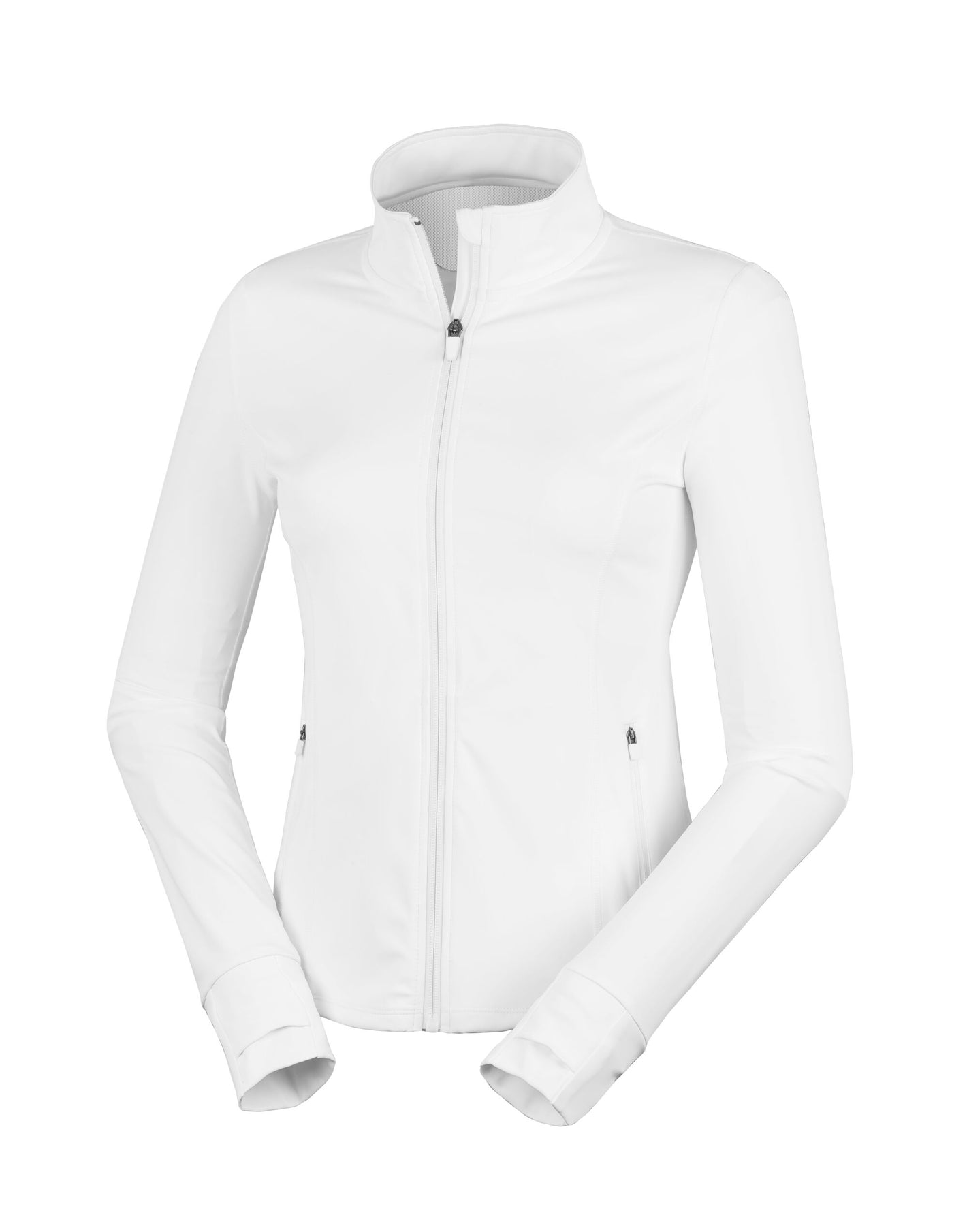 S798F Spiro Recycled Ladies Fitness Jacket - White