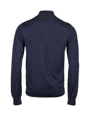 Mens Half Zip - Navy