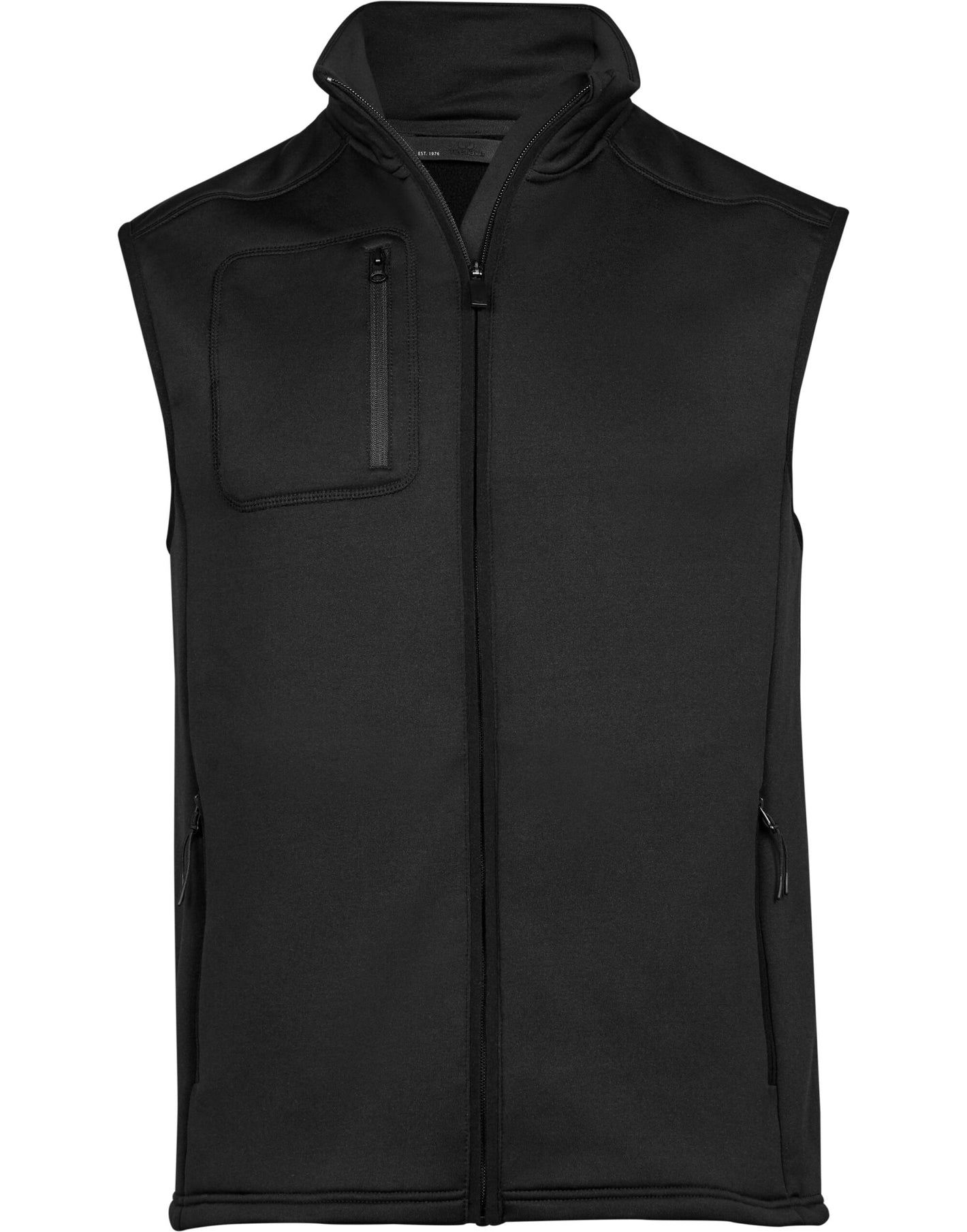 Men's Stretch Fleece Bodywarmer - Black