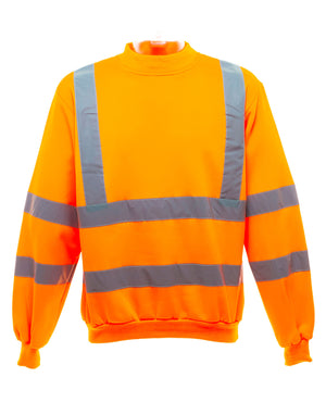 HVJ510 Hi Vis Sweatshirt - Orange