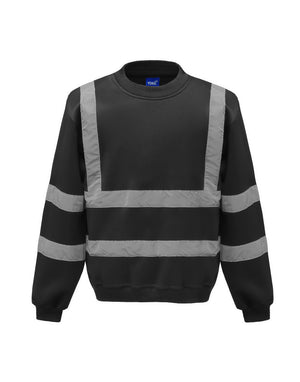 HVJ510 Hi Vis Sweatshirt - Black