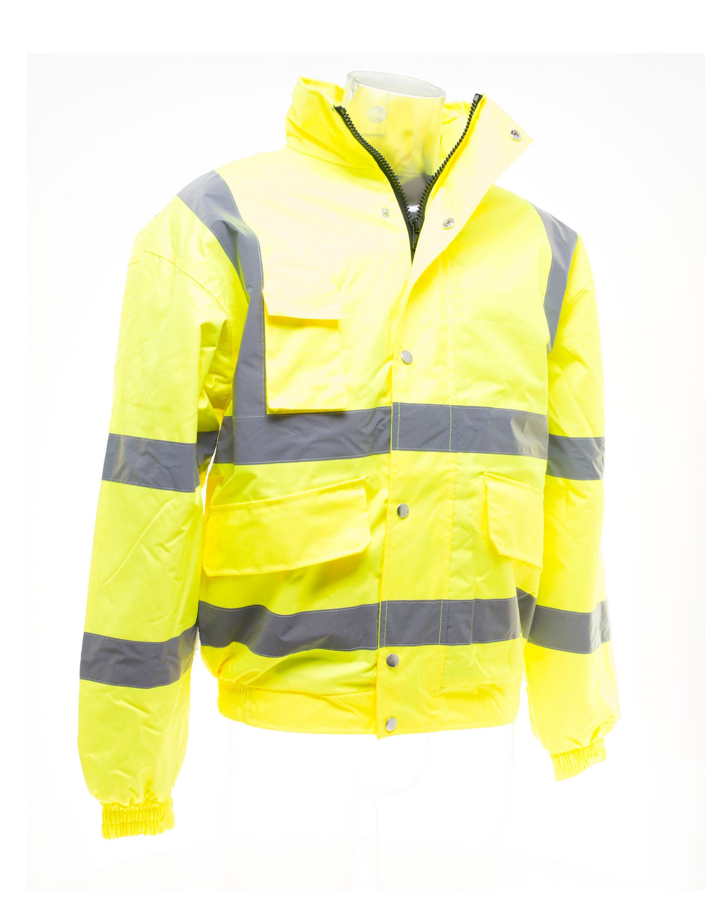 HVP211 Classic Bomber Jacket - Hi Vis Yellow