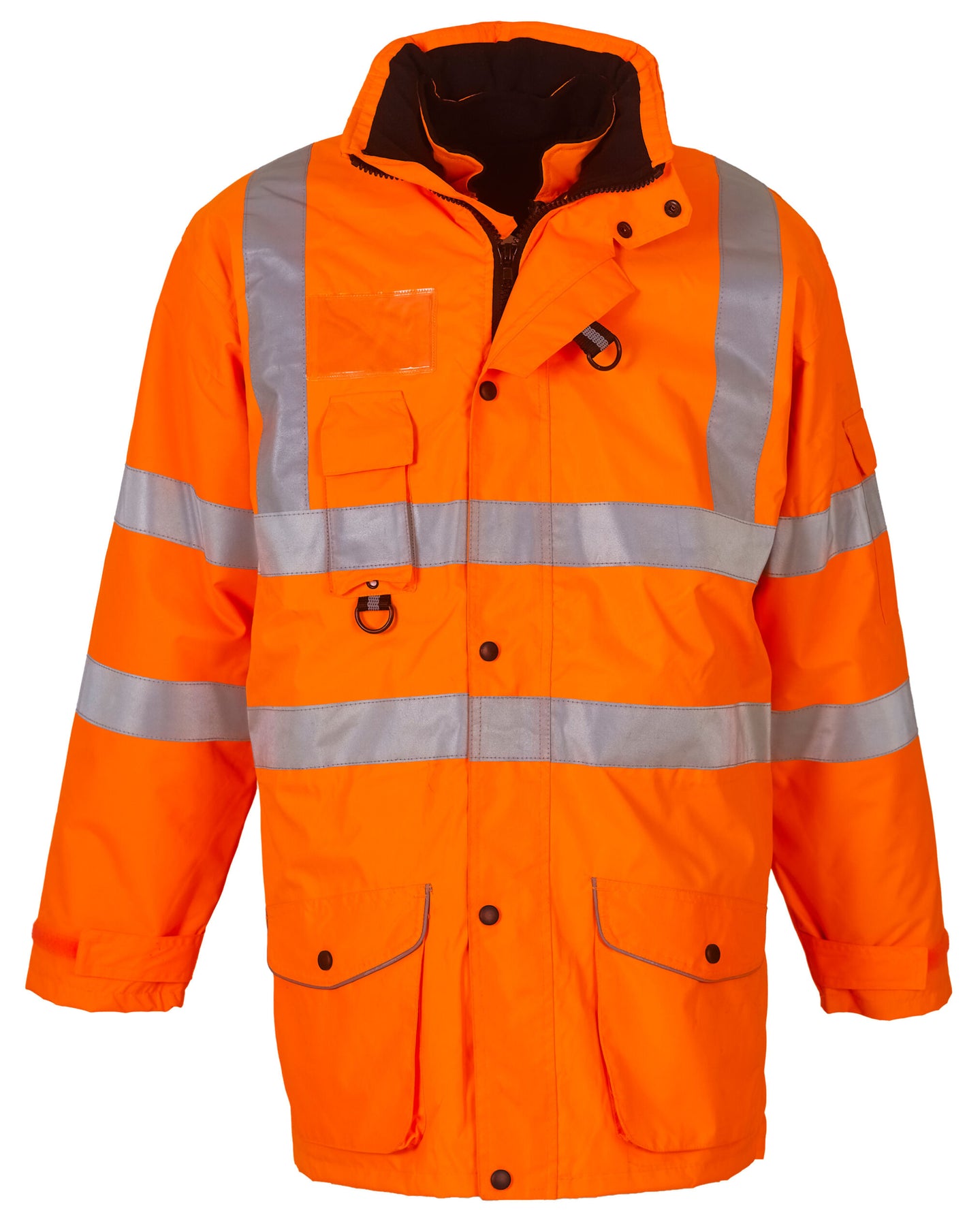 HVP711 Multi-Function 7-in-1 Jacket - Hi Vis Orange