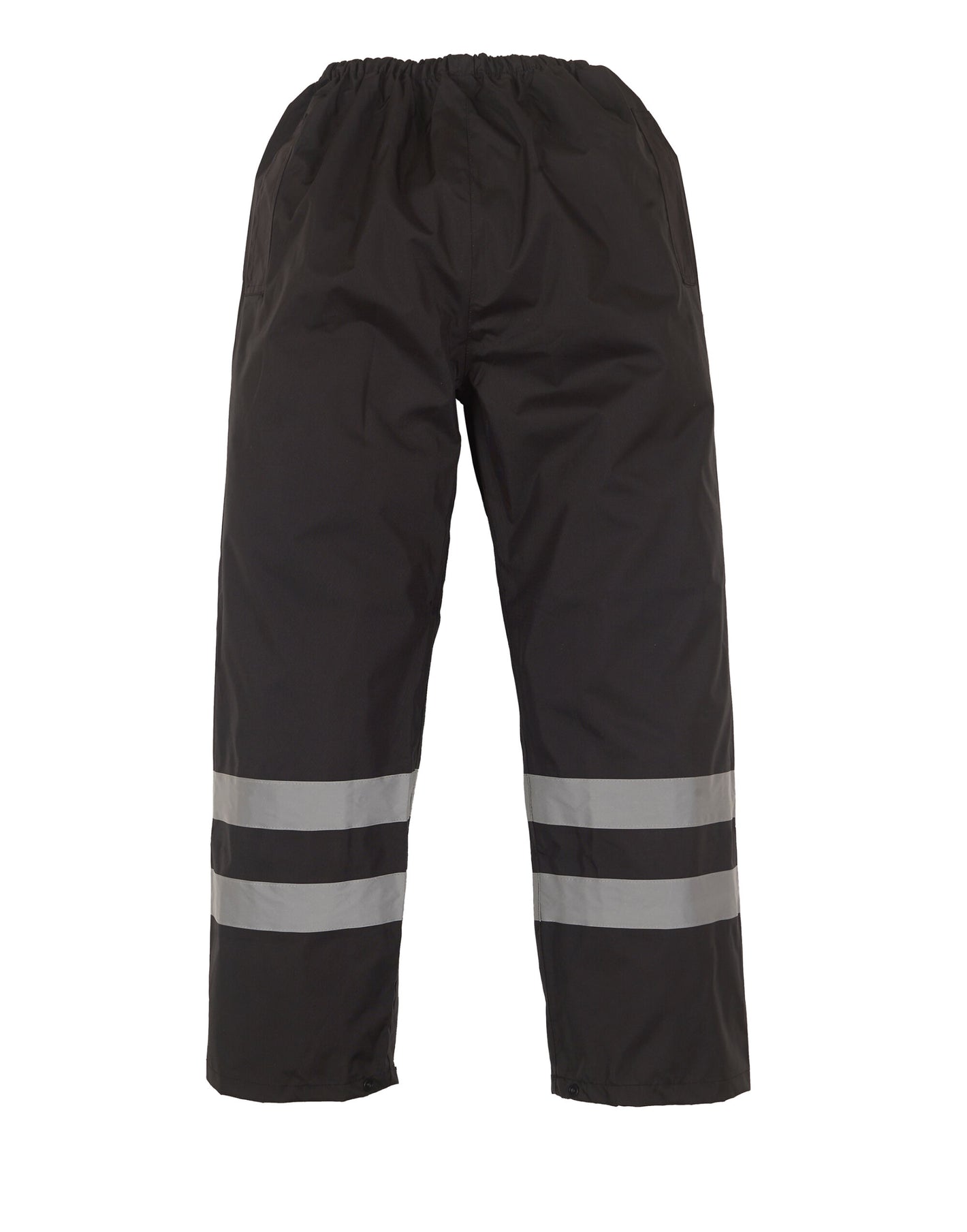 HVS461 Hi Vis Waterproof Over Trousers - Black