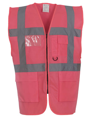 HVW801 Executive Hi-Vis Vest - Pink