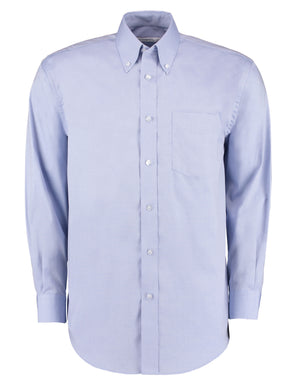 KK105 Classic Fit Long Sleeve Premium Oxford Shirt - Light Blue