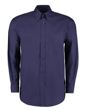 KK105 Classic Fit Long Sleeve Premium Oxford Shirt - Midnight Navy