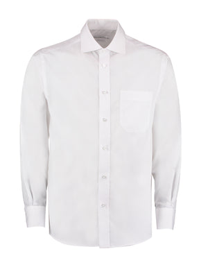 Classic Fit Long Sleeve Non-Iron Shirt - White