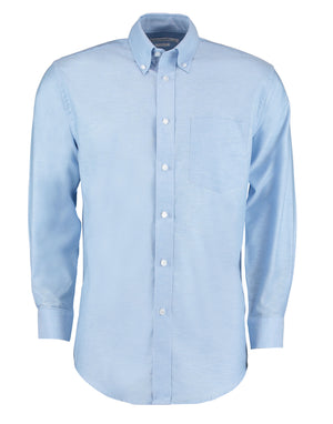 KK351 Classic Fit Long Sleeve Workwear Oxford Shirt - Light Blue